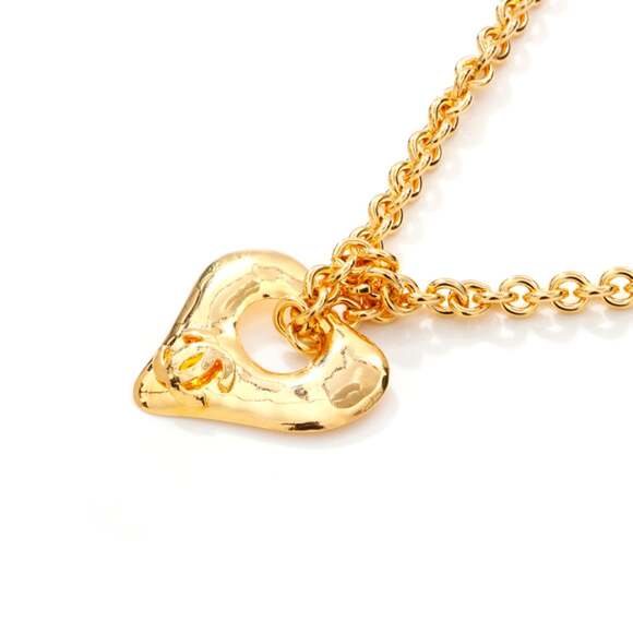 CHANEL Gold Logo Necklace - Picture 2 of 9